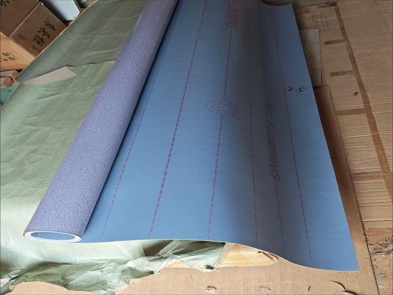 aluminum L trim shadow gap curtain wall vinyl flooring detail